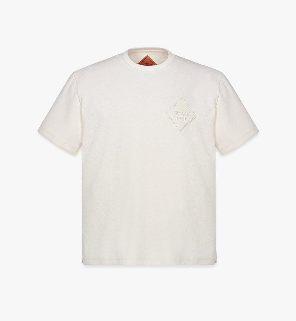 Logo Patch Bouclé T-Shirt 1